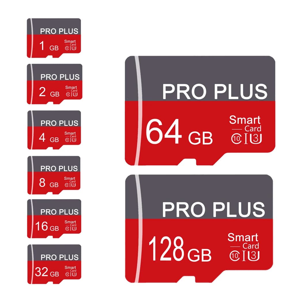 Scheda di Memoria 128GB/64GB/32GB/16GB/8GB/4GB/2GB/1GB con Adattatore - A1 C10 Classe 10 UHS-I, Supporto Video 4K Ultra HD per Tablet, Fotocamera