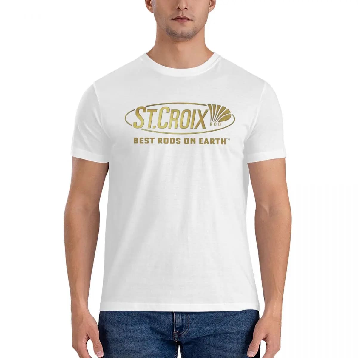 Life Love St Croix Merch 658 Men's T-Shirt Oversize Cotton Short Sleeve Men's Crew Neckline Summer Clothes Top S-6XL