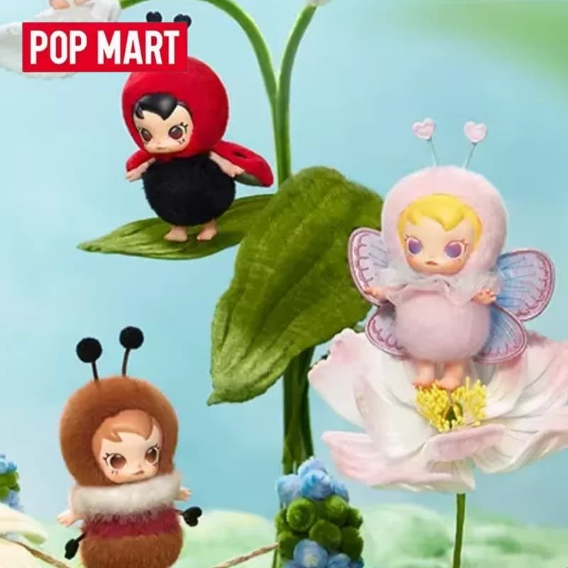 POP MART Baby Molly Buggy Roam Series Vinyl Plush Pendant Mystery Box Genuine Blind Box Toys Doll Cute Anime Figure Desktop