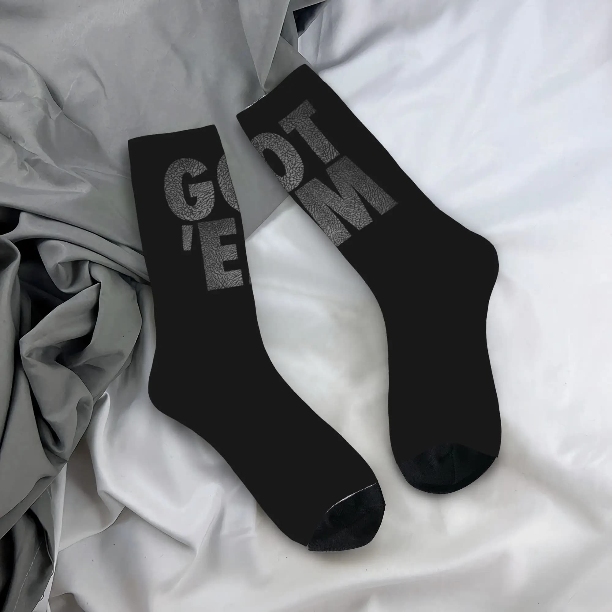 Calzini Personalizzati Got Em da Uomo, Calze Unisex Divertenti con Stampa 3D