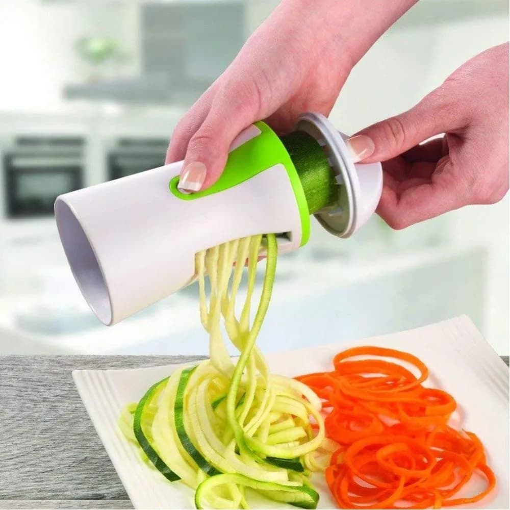 Affettatrice per verdure a spirale resistente Affettatrice a spirale per verdure Taglierina per zucchini Pasta Noodle Spaghetti Maker Affettatrice per alimenti