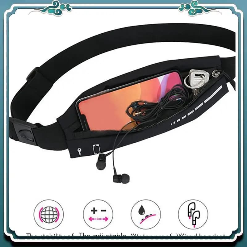 Reliable 2X Running Belt for Women Men Running Waist Support for Phone Corridors Case Gear for Iphone 12 11 Pro Max XS XR 8 7 Plu