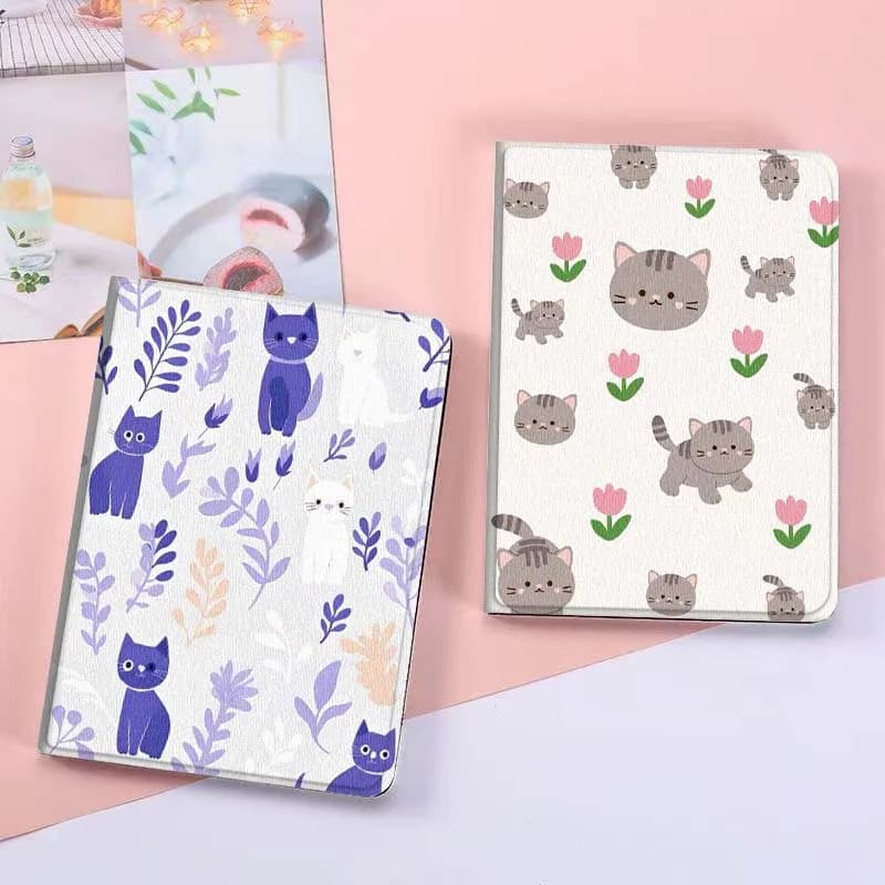 Custodia per Tablet con Gatto Anime Carino per Huawei MatePad Pro Air 12 X Honor Pad 8 V8 9 13 GT GT2 3 12.6 13.3 Pollici