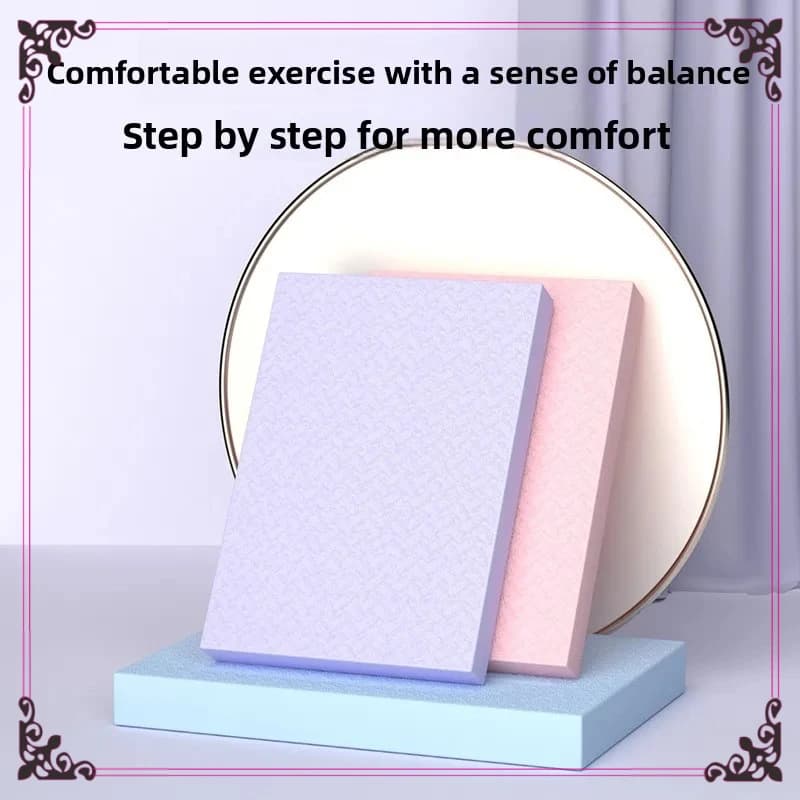 Nuovo Able 6Cm Ispessito Equilibrio Pad Pedale Morbido Piastra di Supporto Ginocchio Inginocchiato Pad Fitness Yoga Assistido Riabilitazione della Caviglia Trainin