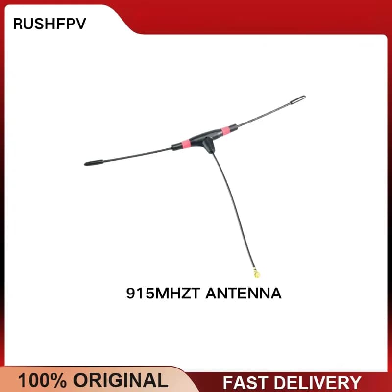 915MHz T Antenna UFL MMCX Connector for TBS Crossfire Receiver RC FPV Racing Long Range Multi Rotor Drones