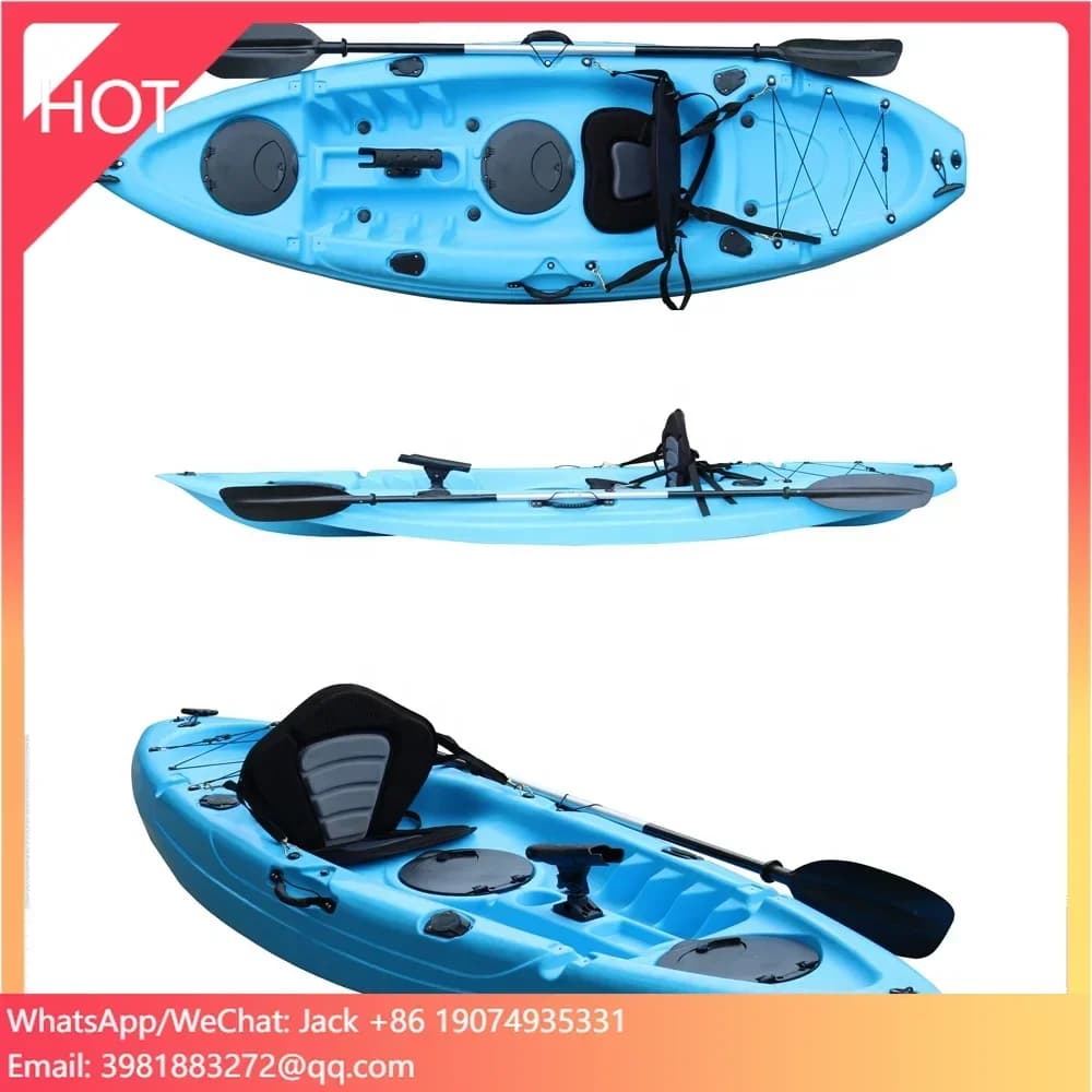 Vicking Professional 1 persona 9 piedi seduti su kayak da pesca
