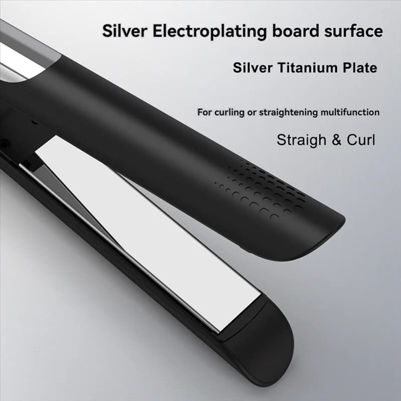Hair and curler plate 2 in1 Professional Iron Instant Heating Digital LED Display Adjust temperature European Plug