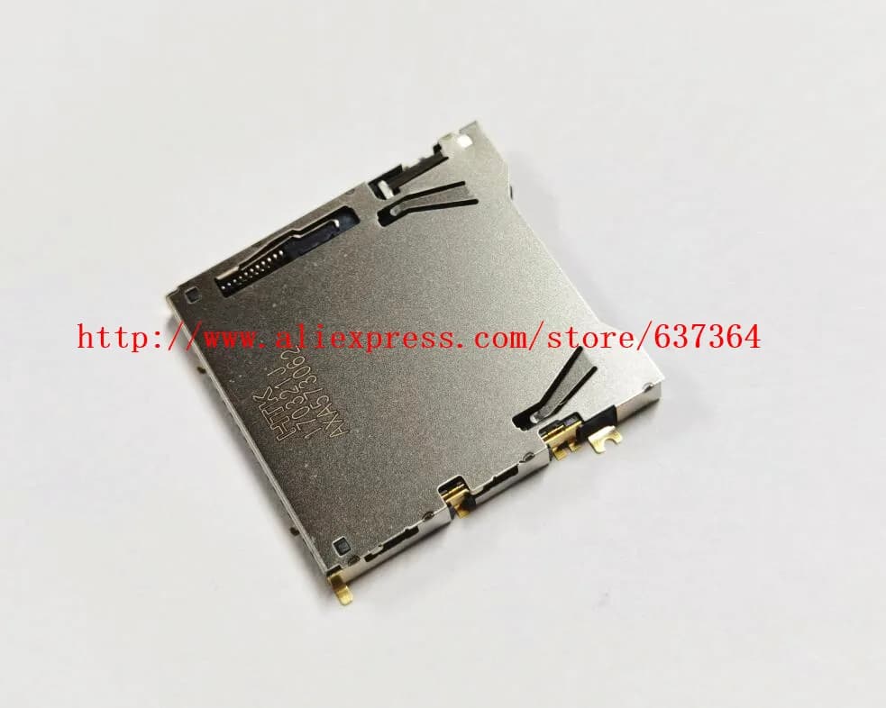 Supporto per Slot per scheda di memoria SD per parte di riparazione della fotocamera digitale Nikon D850 SLR