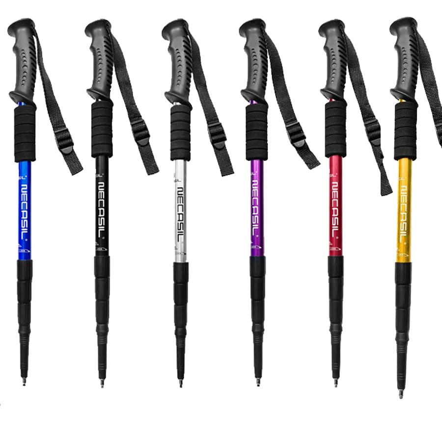 Trekking Poles - Quick Lock System,Telescopic,Collapsible,Ultralight for Hiking,Camping,Mountaining,Backpacking,Walking,Trekking