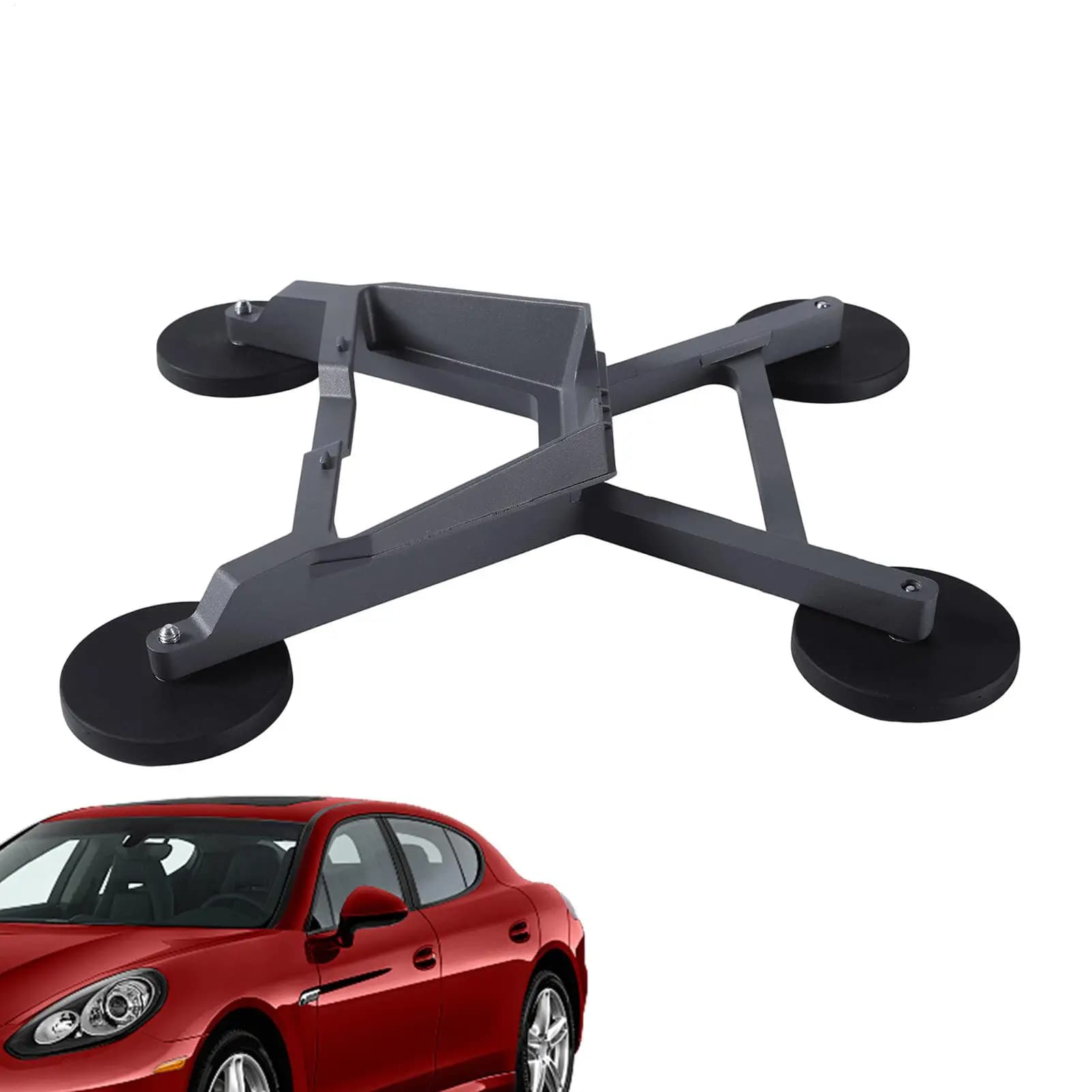 Per Star Mini Supporto per tettuccio apribile Supporto per tablet GPS per finestrino magnetico regolabile in lega di alluminio per cruscotto del telefono portatile