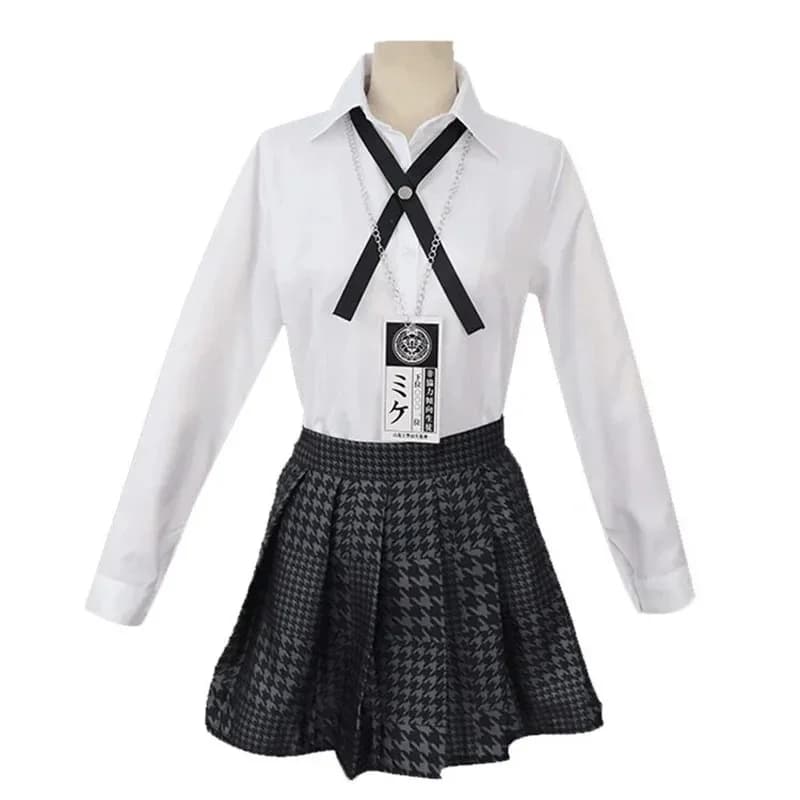 New 2026 Cosplay Compulsive Gambler Yumeko Jabami and Ikishima Midari JK Uniform Wig Free Headwear SchoolSchool Suit COS