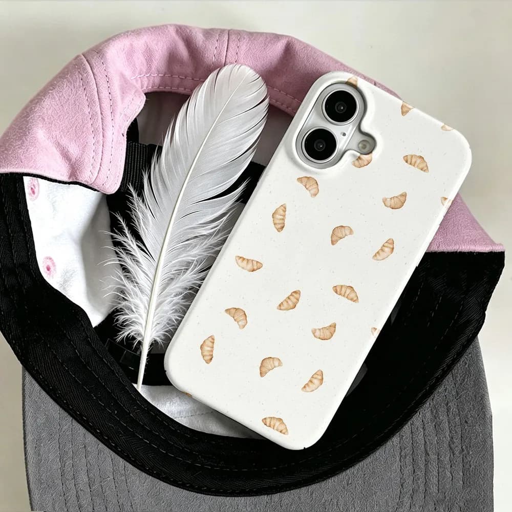 Speckle Print Phone Case for iPhone 18 17 16 15 14 13 12 11 Air Pro Max X XS XR XSMax 7 8 Plus Glossy Film Hard PC Cover