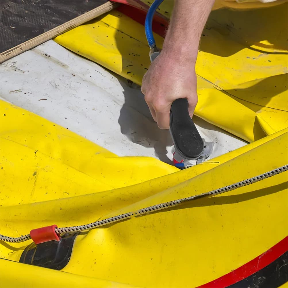 2 Pezzi Chiave per Valvole ad Aria a 6 Scanalature, Strumento di Riparazione per Gommone, Paddle Board, Kayak, Canoa, Zattere, Sostituzione Valvole e Riparazione Perdite