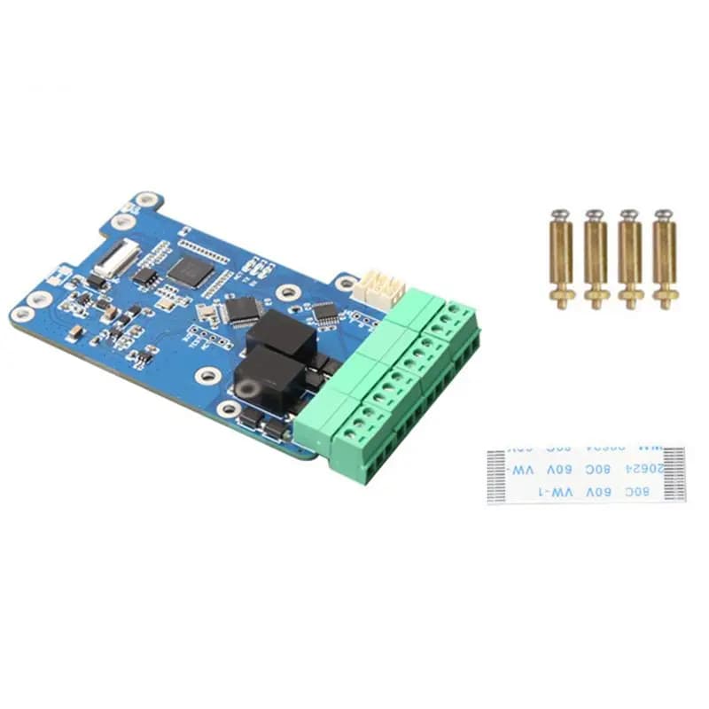 T23C MPUUART per Rpi 5, Adattatore PCIe a USB UART HAT per Raspberry Pi 5, Accessori di Ricambio, Modulo RS485 ISO RS232 USB2.0 4G LTE