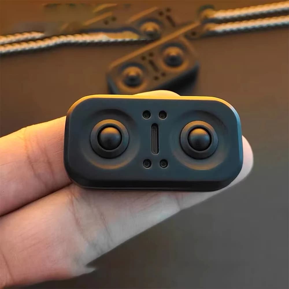 Gufo Fidget Rotator Fidget Cursore magnetico Rotatore a mano Metallo Edc Giocattolo da scrivania per adulti e bambini Regalo Agitarsi Giocattoli