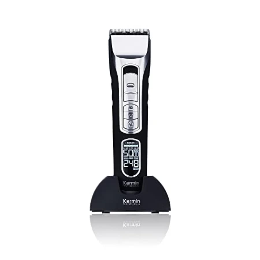 Professional T70 Battery Haircuts for Men Barba Trimmer Baffi Haircut Tool Titanium Ceramic Blades Long Life Ba