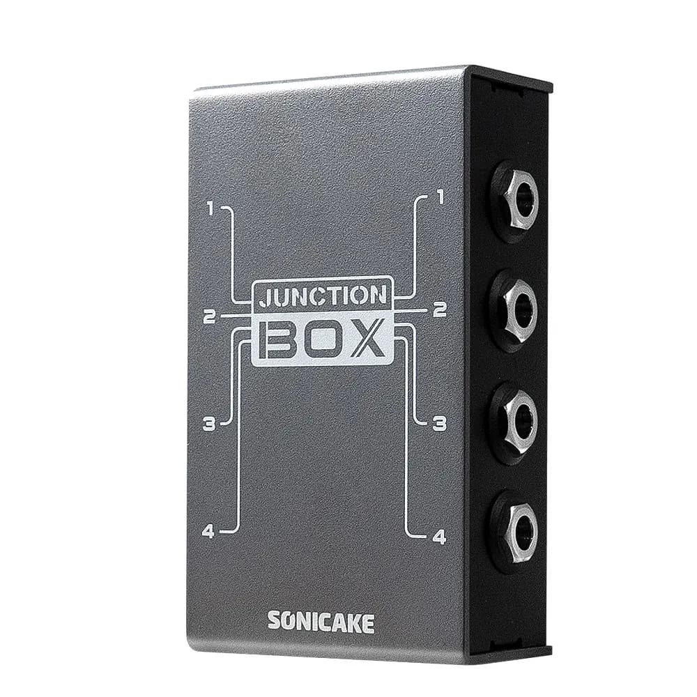 SONICAKE Scatola di giunzione Stereo Sistema di controllo a 4 canali LINEA di organizzazione per strumenti musicali a pedale per chitarra basso