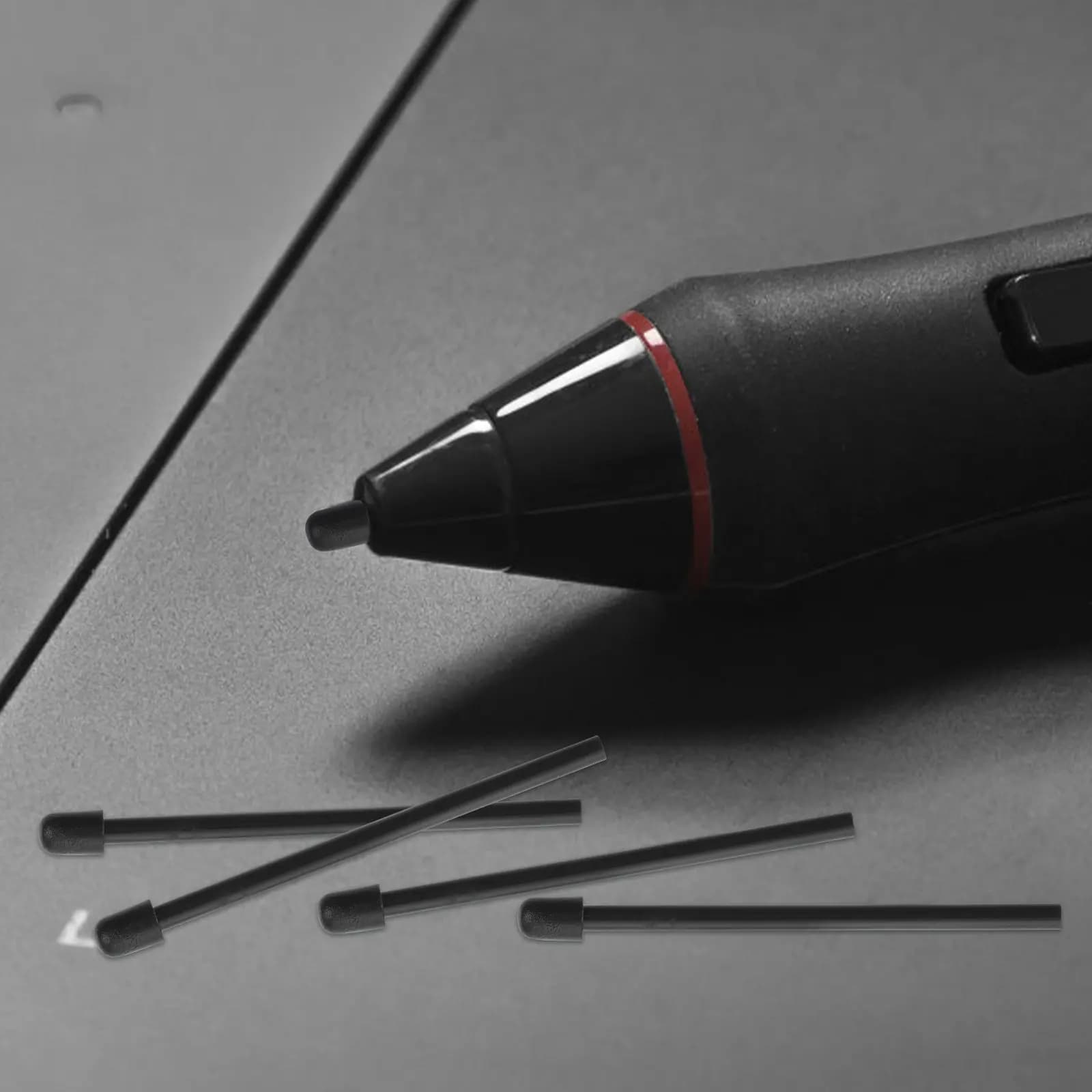 30 punte di ricambio per penna digitale, punte standard per tablet grafici, penna per disegno liscia e resistente all'usura, facile da installare