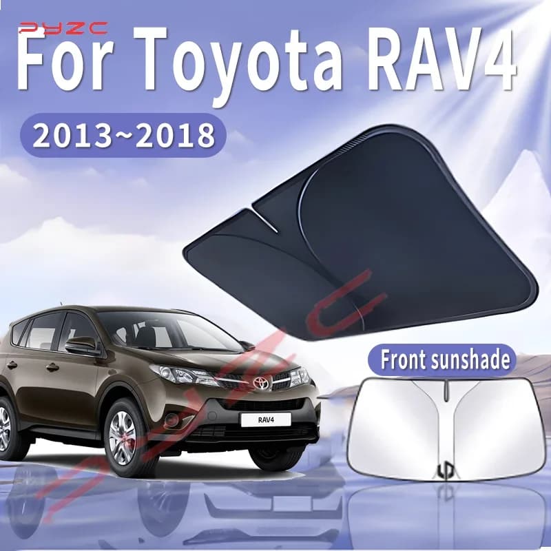 Parasole per auto per Toyota RAV4 Parasole per Parabrezza Anteriore XA40 2013~2018 2015 2016 2017, Isolamento Termico, Accessori Auto Estivi