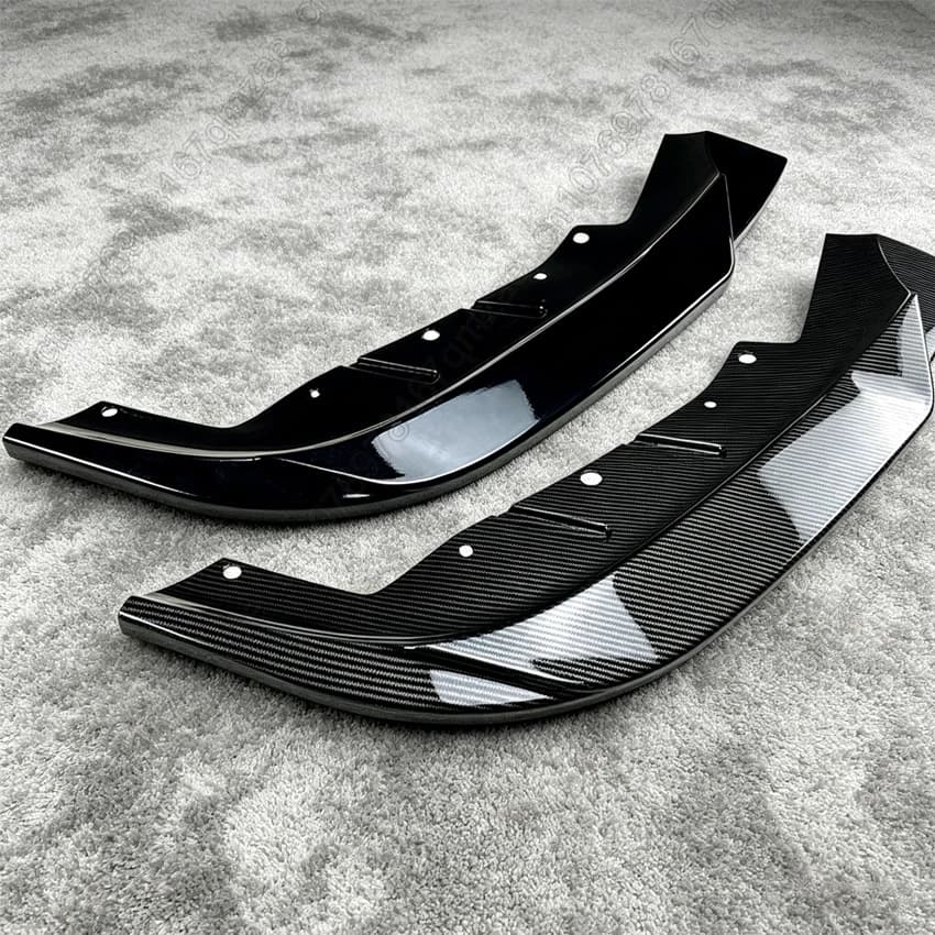 Front Splitter For BMW 5 Series G30 G31 Stantard 525i 530i 530e 520d 530d 2017-2020 3Pcs Bumper Lip Spoiler Diffuser Tuning