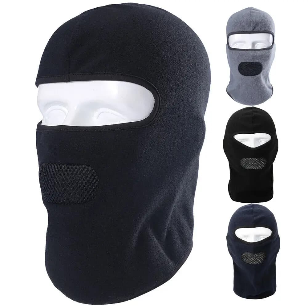 Maschera per il viso Passamontagna Scaldapile Sci termico Copricapo Maschera Beanie Cappello Cs