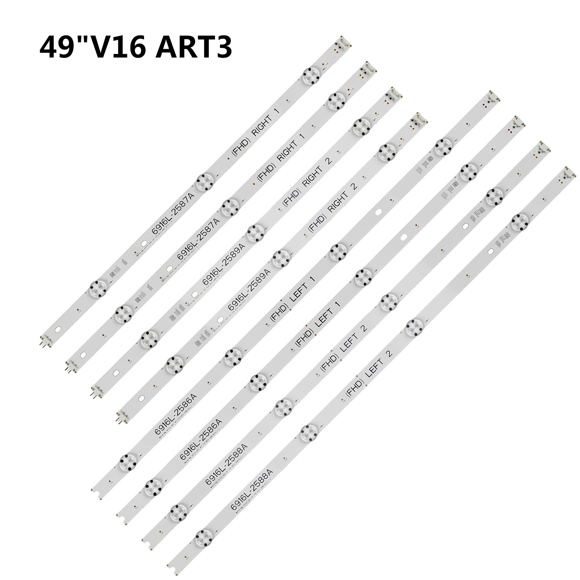 LED Backlight Strip 6916L-2586A 6916L-2587A 6916L-2588A 6916L-2588A LC490DUE FJ M1 M4 LC490DUE (FJ)(M1)(M4) 49LH615V 49LH6420