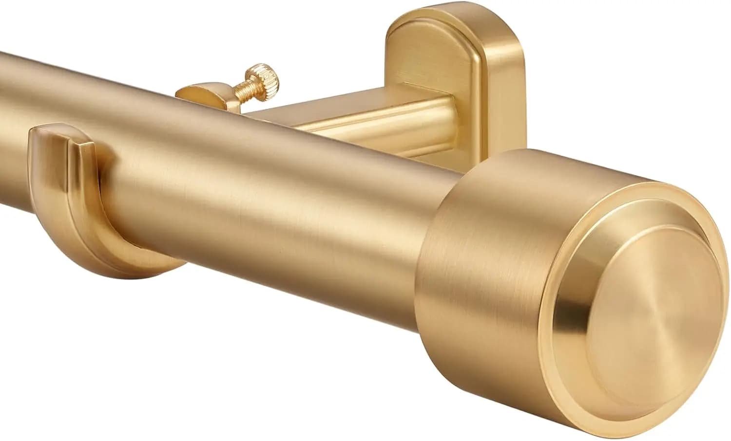 Aste per Tende Resistenti, Diametro 1 1/8 Pollici, Asta Singola Estensibile 144-240 Pollici (12-20 Piedi) per Finestre Grandi