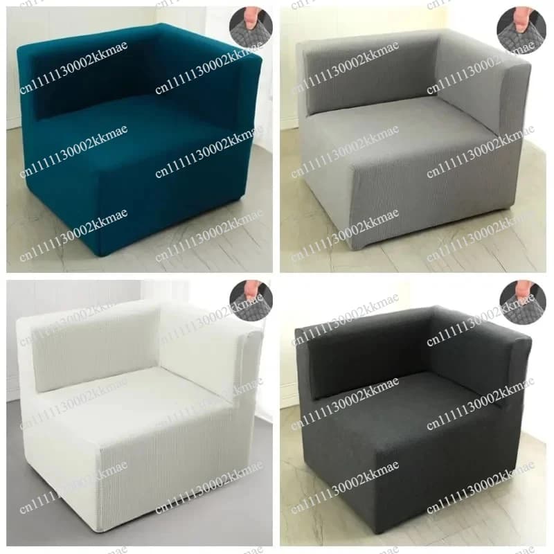 Stretch Corner Couch Cover Living Room 1Piece Corner Sofa Cover for L-Shape Sectional Recliner Sofa Furniture Protector