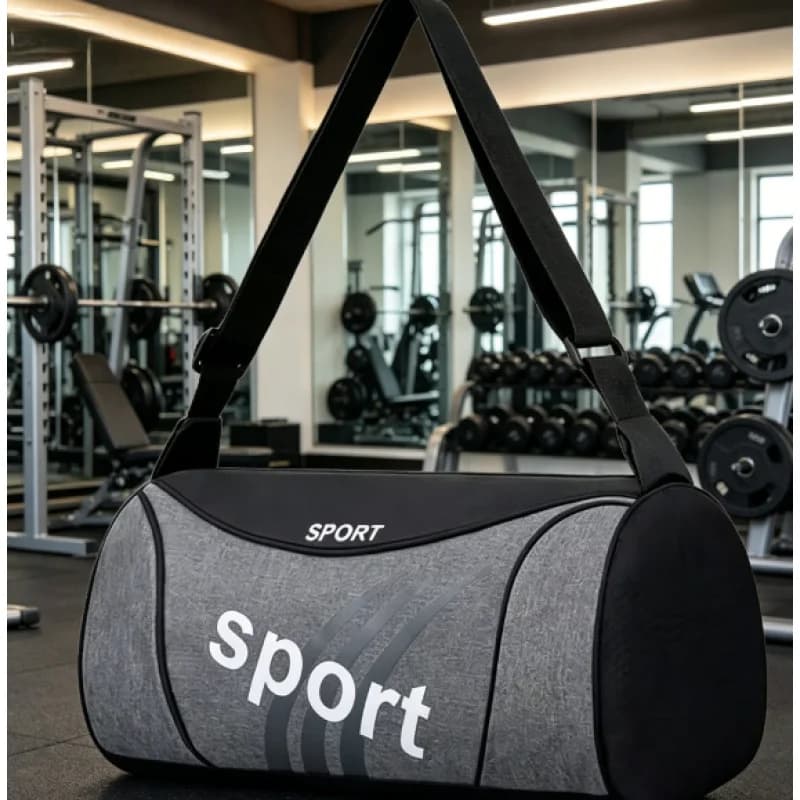 Borsa a tracolla unisex leggera, borsa sportiva con tracolla per uomo e donna, per campeggio, corsa, palestra, viaggi, escursionismo