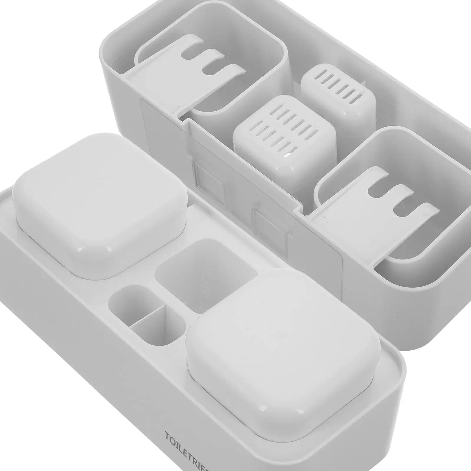 Portaspazzolino Moderno, Supporto per Bicchieri da Bagno, Accessorio per la Casa, Portaoggetti