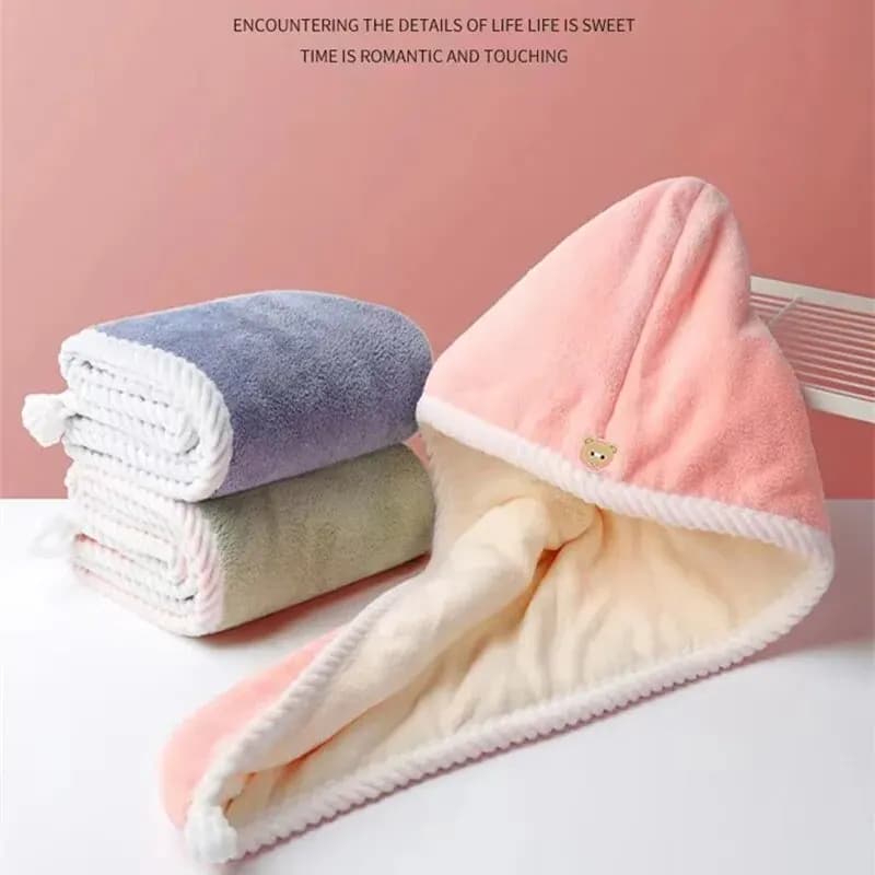 Double hood for thick dry hair