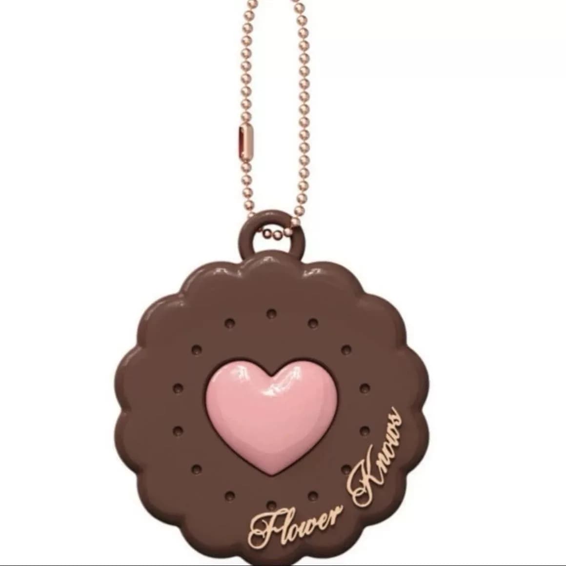 Flower Knows The Sweetie Bear MINI Monocromatico Matte Blush Knitting Bear Glitter Ombretto Ciondolo Fard Portachiavi Trucco