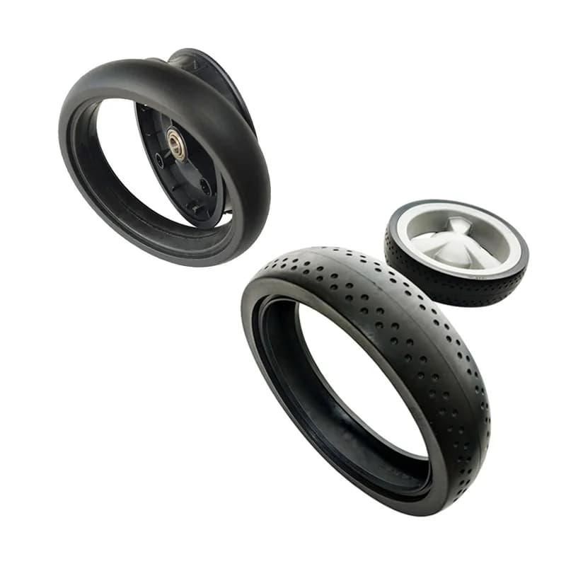 Stroller Wheel Tire For 13.5CM 15CM 18CM 20CM 23CM Wheel Compatible Yoya Yoyaplus Uppababy Cruz V2 Series Pram Accessories