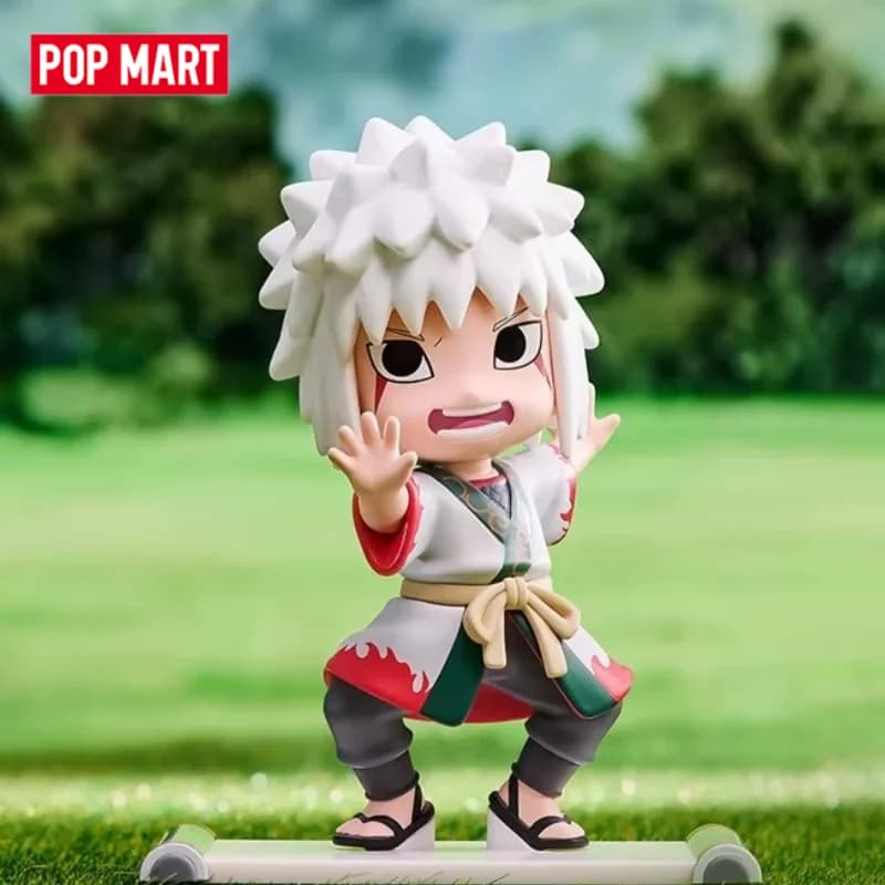 POPMART Naruto Shippuden Serie Infanzia Blind Box Anime Action Figure Busta a Sorpresa Ornamento Statuette Modellini da Scrivania