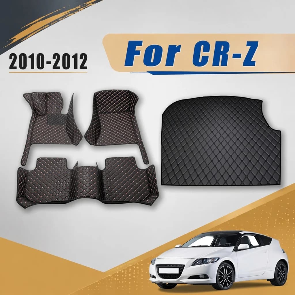 Tappetini per auto e tappeti per bagagliaio per Honda CR-Z CRZ 2010 2011 2012 Accessori auto interni Prodotti di rivestimento Impermeabili