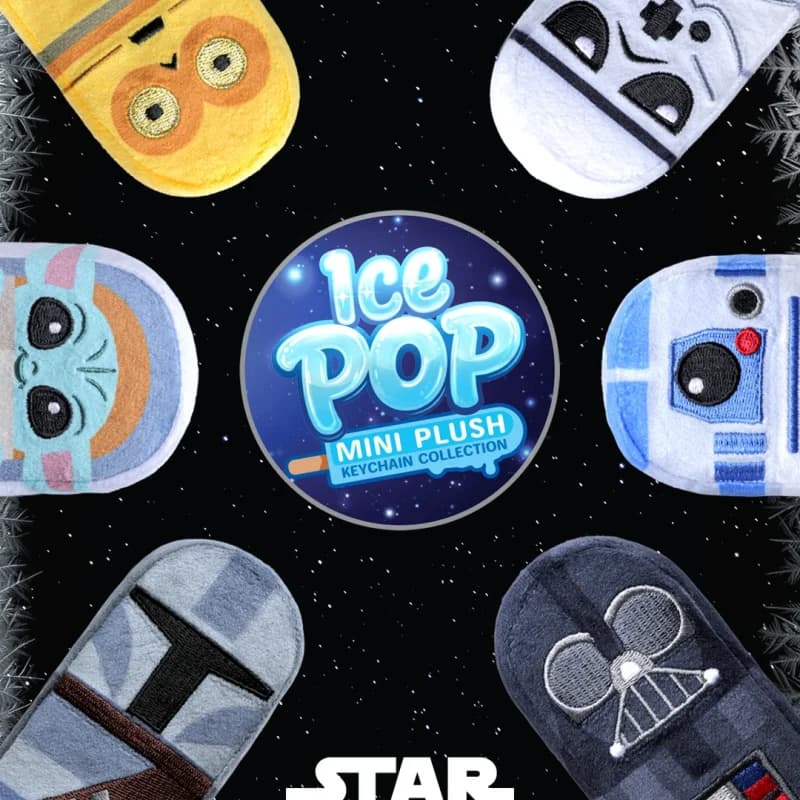 Hottoys Cosbi Star Wars Ice Pop Mini Portachiavi da Collezione Serie Trendy Blind Box Giocattoli Ornamento da Appendere alla Borsa per i Fan di Anime e Film