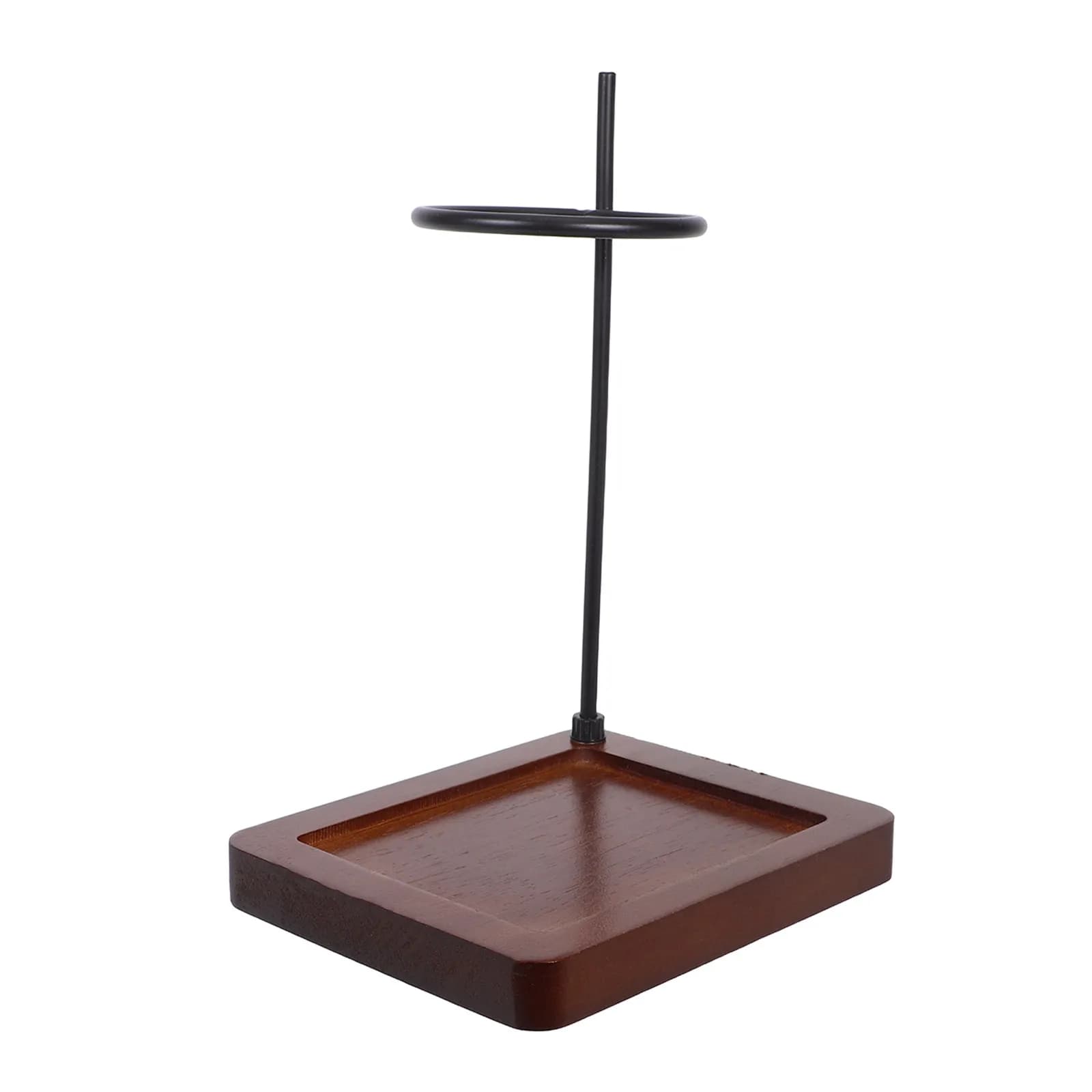 Wooden Coffee Dripper Stand Metal Wire Base Manual Filter Cup Holder 7.3cm Aperture Coffee Maker Station Coffe Filter Holder