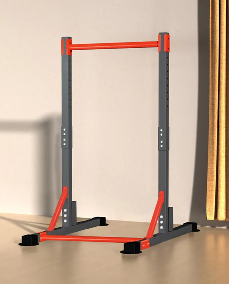 Steel Self-supporting Training Tower with Traction Station and Chin-Up Bar for Fitness Indoor and Outdoor