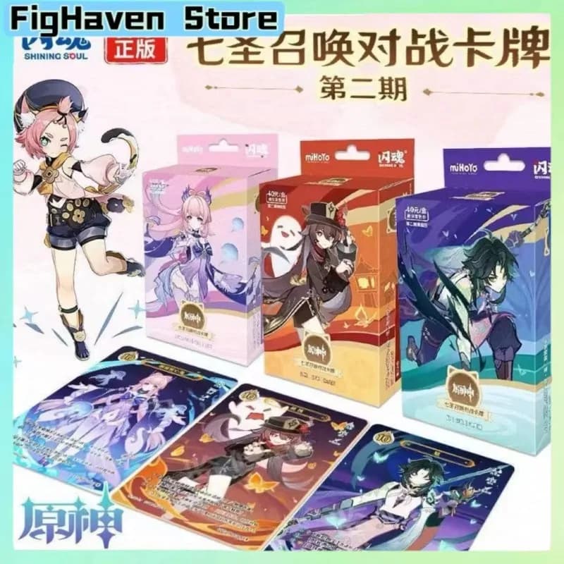 Anime Fantasy Character Tabletop Battle Card Game Pre-built Deck Collectible Trading Cards Fans Hobby Peripheral Gift Box