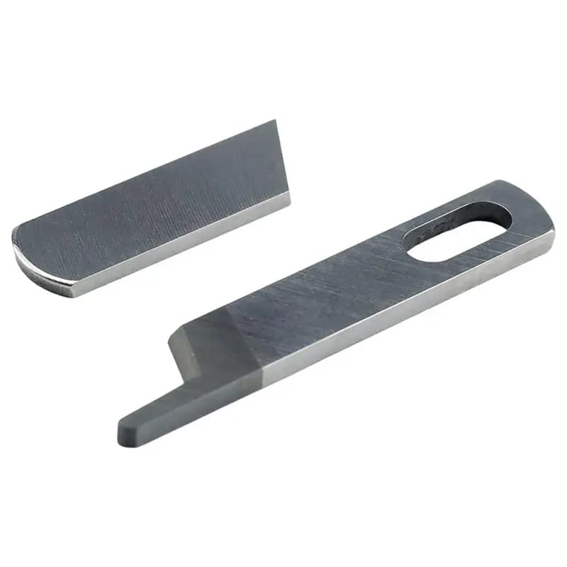 412585 412749 Upper + Lower Blade Fit Singer 14U Series, PFAFF 756, Babylock BL202, BL302 Serger Sewing Machine Knife