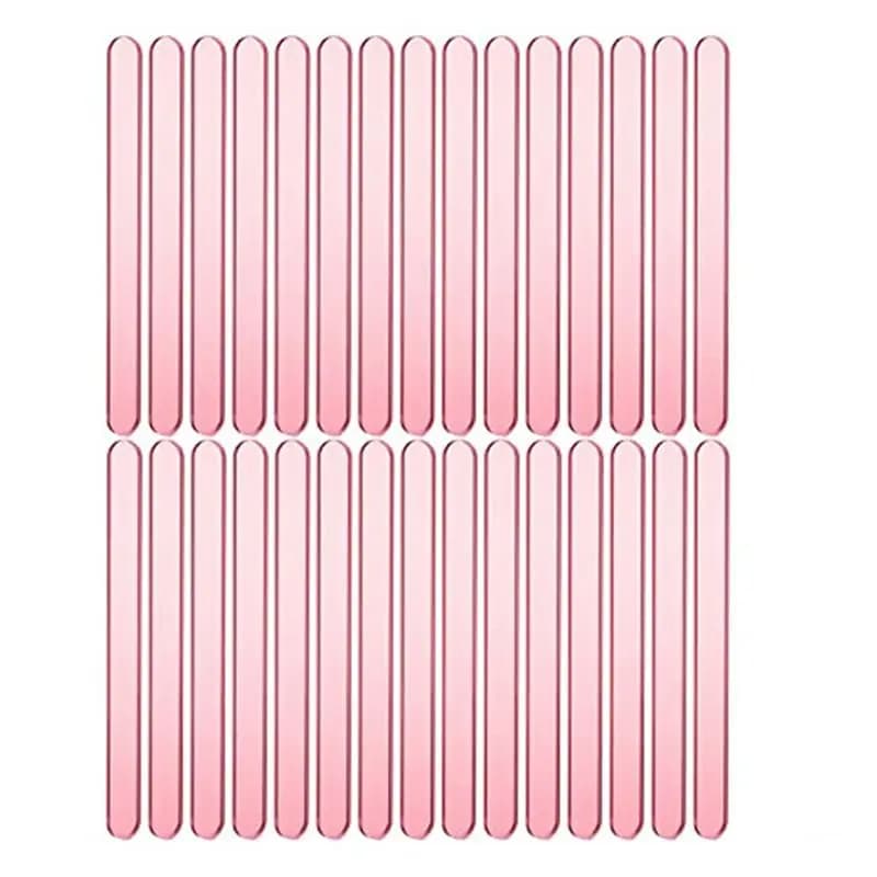 AEE6 - Bastoncini in acrilico riutilizzabili per cakesicle, bastoncini per gelato, stampo per cakesicle, per dolci, caramelle, feste e artigianato domestico