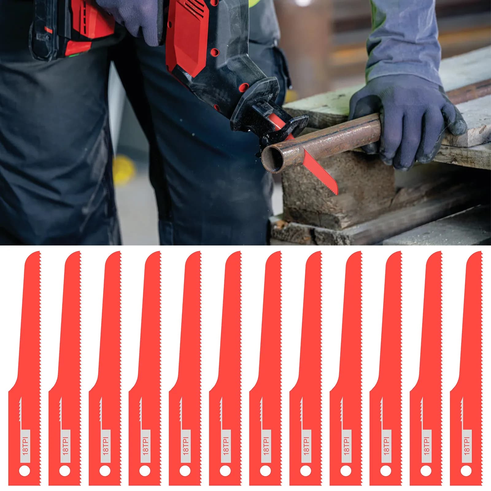 Air Alternative Saw Blade Versatile Metal Air Saw Blade High Hardness Wear Resistant For Automotive Parts Metal Processing