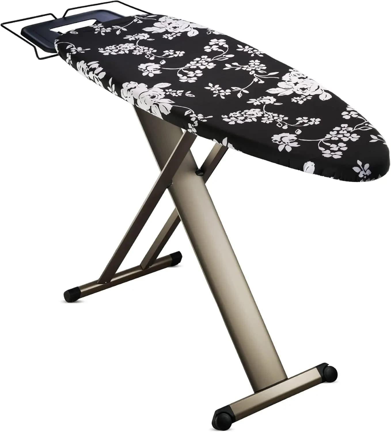 Ironing Board Adjustable Height Foldable T Leg Extra Wide Steam Iron Rest Wheels Storage European Made