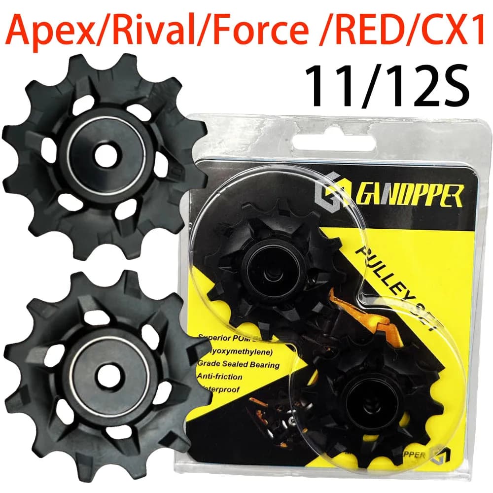 12T 12 Speed Rear Derailleurs Pulley 11V 12V Bicycle Seal Bearing Jockey Pulley wheel For Sram Apex/Rival/Force RED Etap /CX1