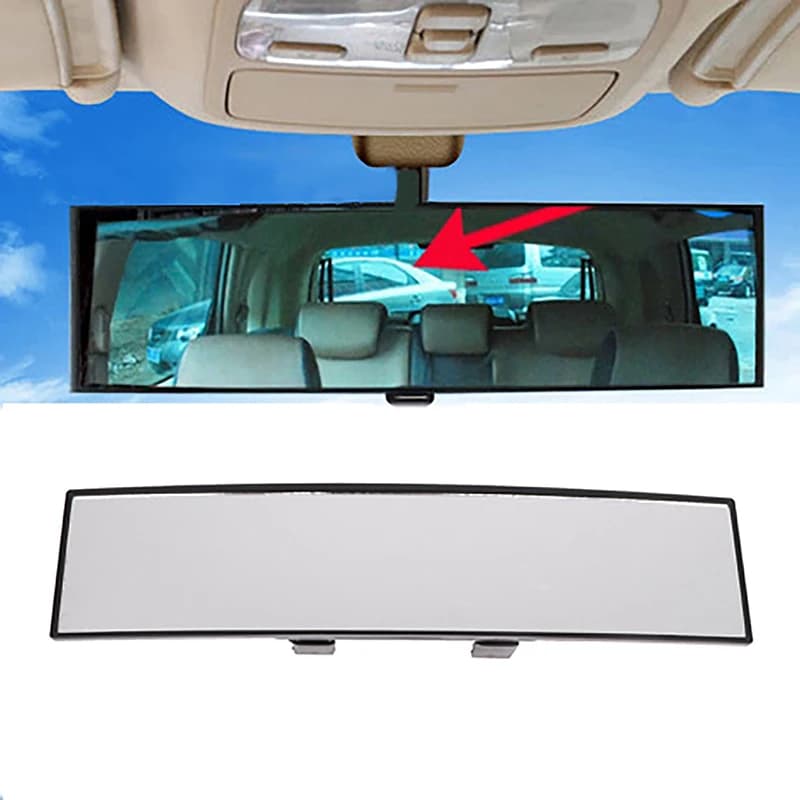 Specchietti per Auto specchietto retrovisore grandangolare panoramico assistenza antiriflesso Monitor interno per visione grande Auto universale