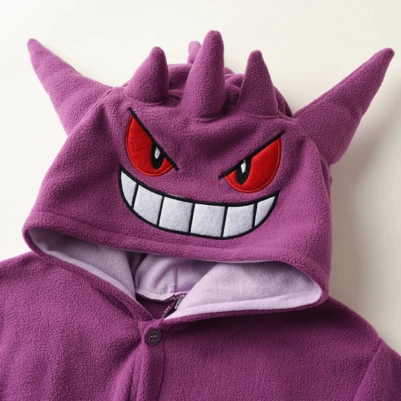 ✜2026❤ Children Charizard Onesie For Kids Gengar Kigurumi Umbreon One-Piece Pajama Eevee Full Body Suit Girl Halloween Cosplay ✚
