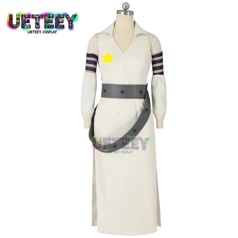 UETEEY Anime Womens Costume Cosplay Tsubaki Nakatsukasa Uniform Outfit Maid Dress Sleeves Gloves Socks Suit Halloween
