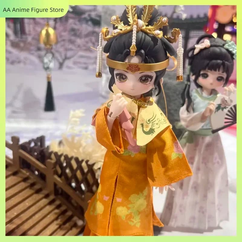 Chinese Action Figure 1/8 Come4free 1987 Version Dream Of The Red Chamber Bjd Mystery Box Lin Daiyu Articulated Collectible Doll
