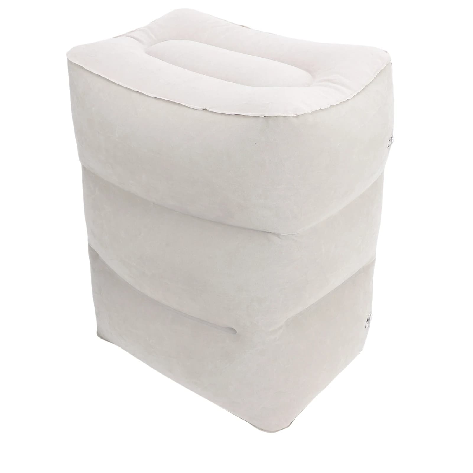 Inflatable Foot Rest Pillow Toddler Airplane Bed Adjustable 3 Layers Height Leg Rest Pillow Airplane Travel Essentials