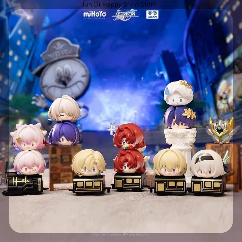 Honkai: Star Blind Box V2 Figurina carina Mihoyo Modello Collezione di cartoni animati Decorazione domestica Regalo a sorpresa Disponibile